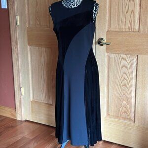 Black Multi-Media Dress